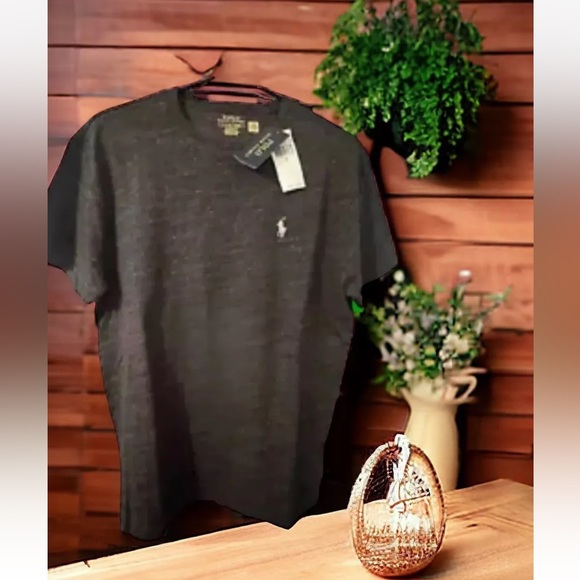 Polo Ralph Lauren Other - NWT POLO RALPH LAUREN
Men's Size Small BLACK MARL HEATHER Classic Fit Crew Tee